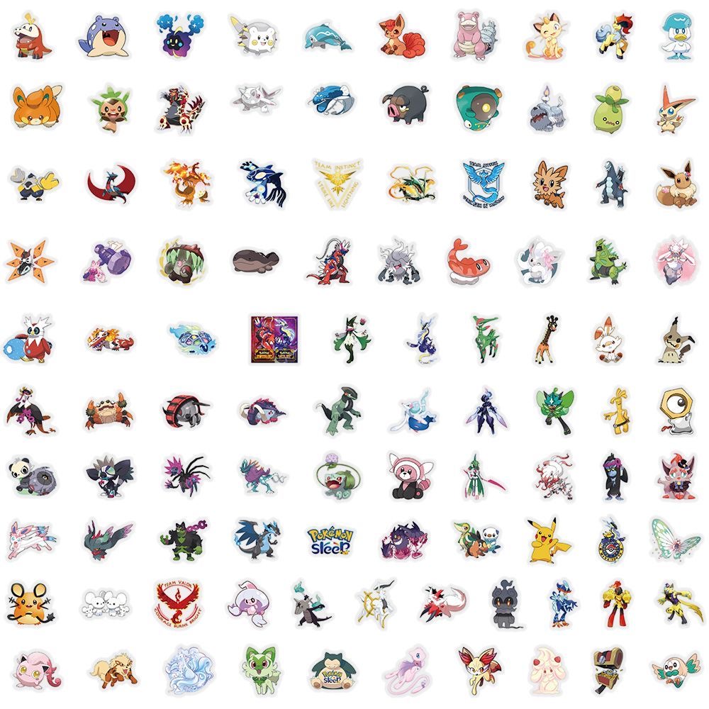 100 Adet Pokémon Çıkartması Se - Tablet Cute Accessories incelemesi ve fiyatı