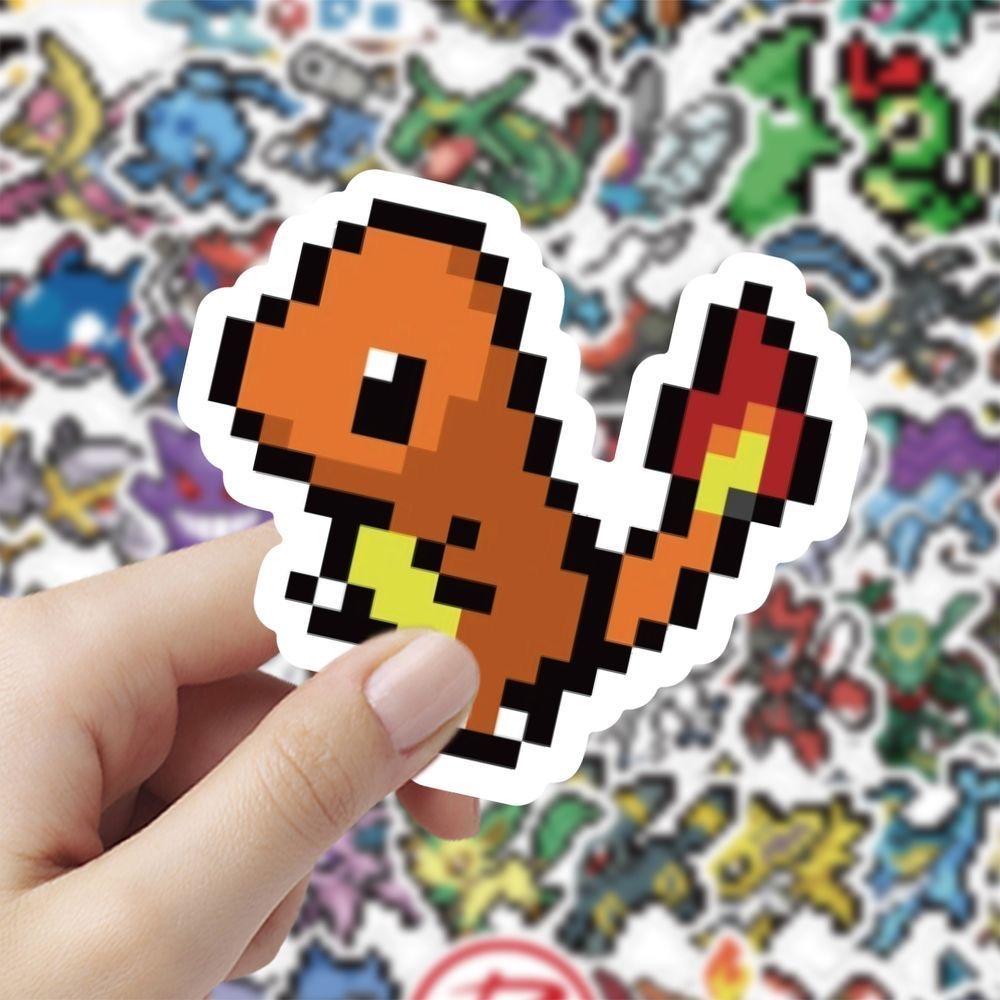 60 Adet Piksel Pokémon Çıkartm - Tablet Cute Accessories incelemesi ve fiyatı