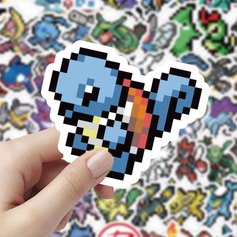 60 Adet Piksel Pokémon Çıkartm - Tablet Cute Accessories incelemesi ve fiyatı