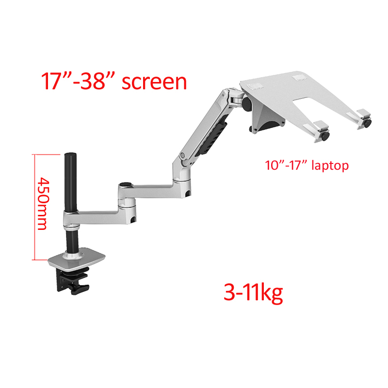 450mm DL-8013LP tam hareket 17 - Tablet Lap Desk incelemesi ve fiyatı