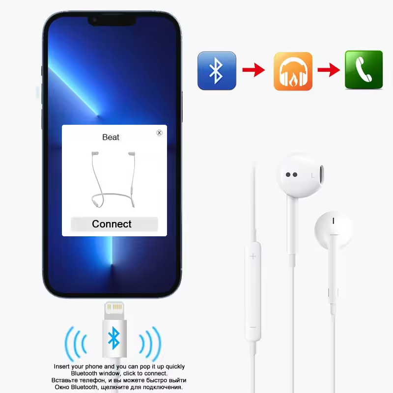 Apple Kulaklıklar iPhone 17 16 - Wired Earphone Lightning incelemesi ve fiyatı